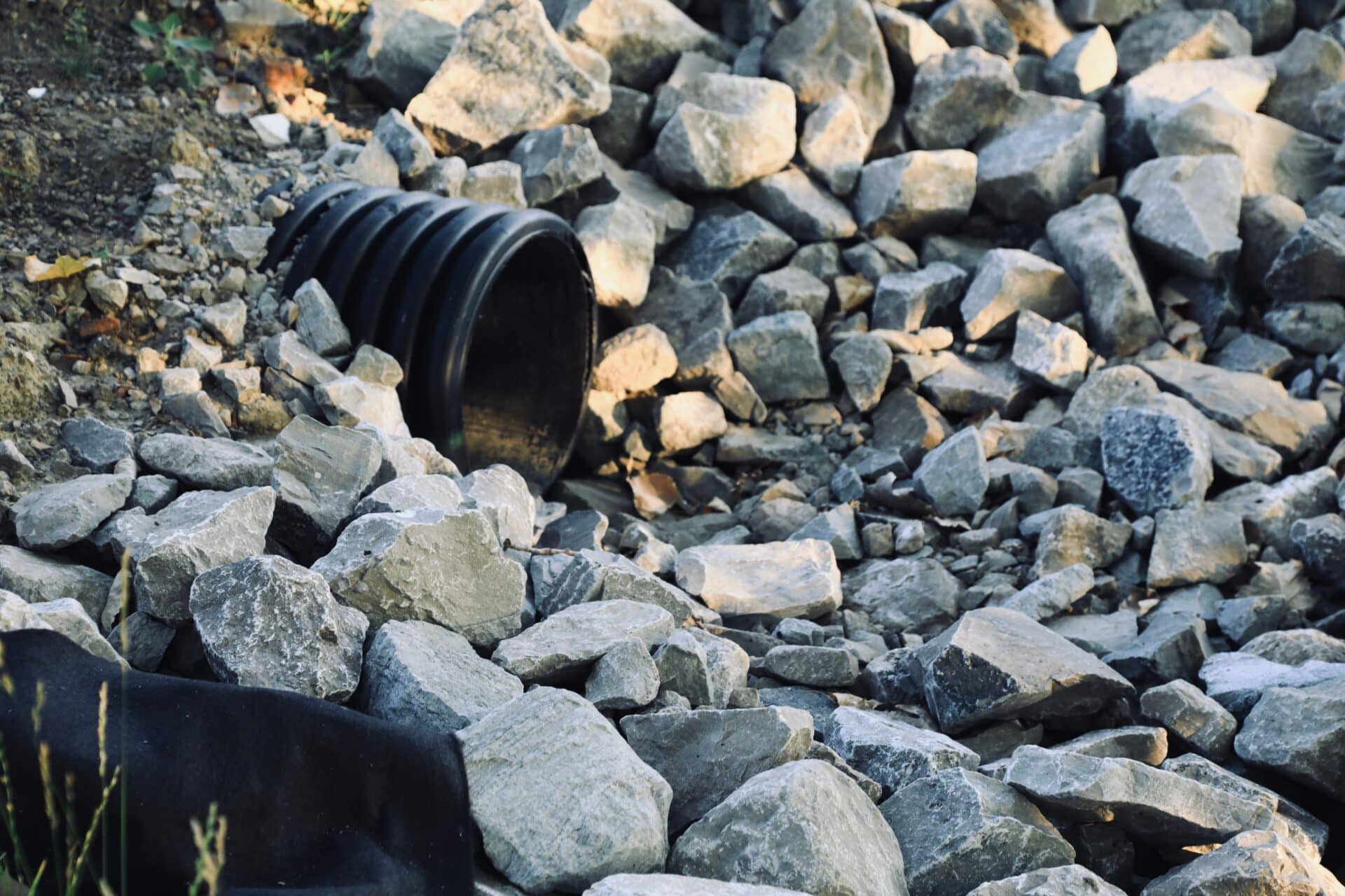 Culvert drainage erosion and sediment control measures